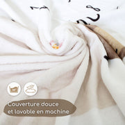 Couverture Étape Bébé Mixte (Modèle Ourson)